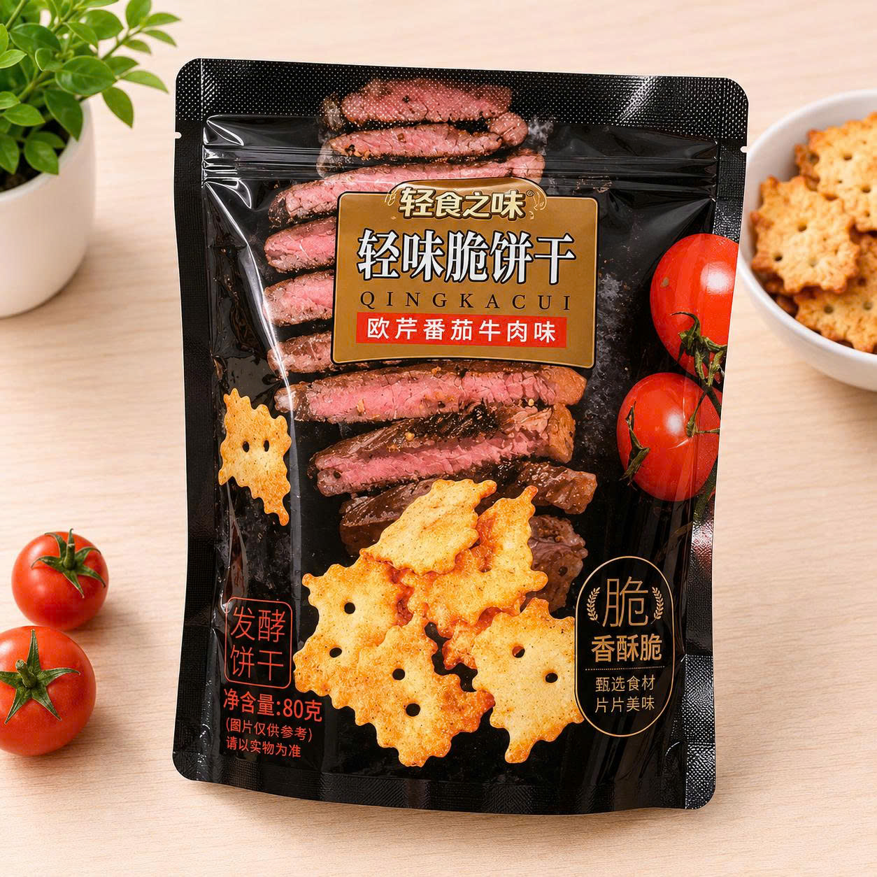 Bim giòn vị nướng BBQ
