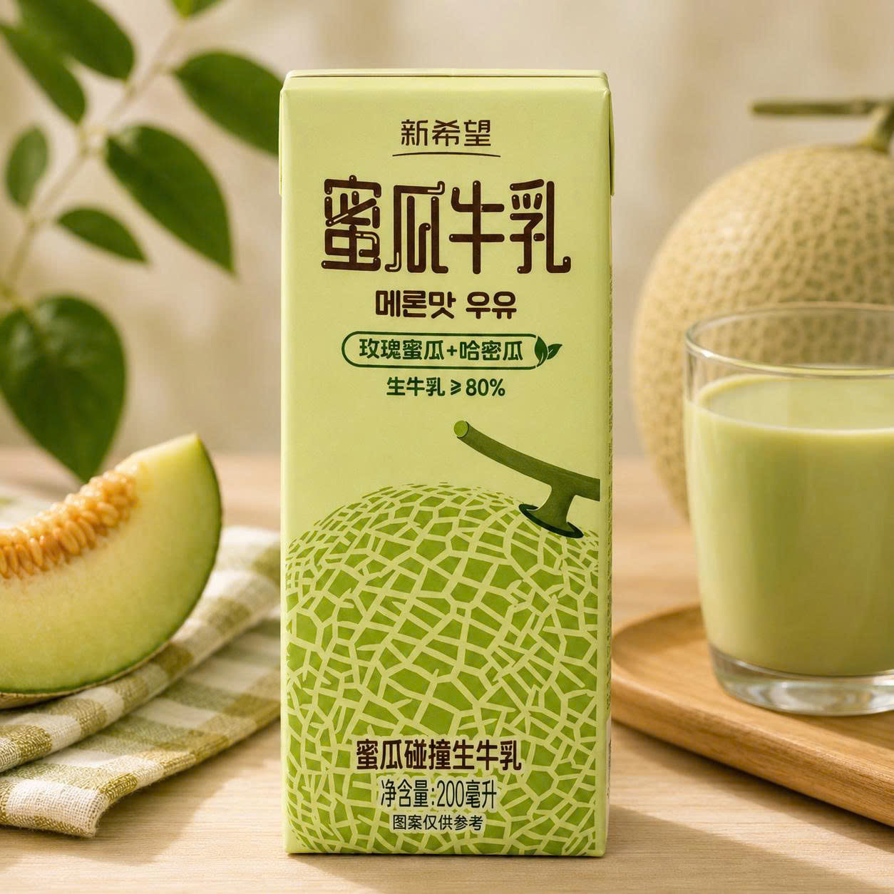 Sữa bò dưa lưới