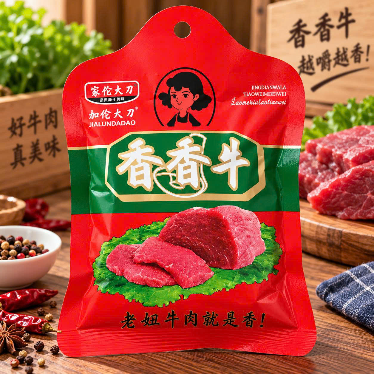 Tăm thịt bò Jialun