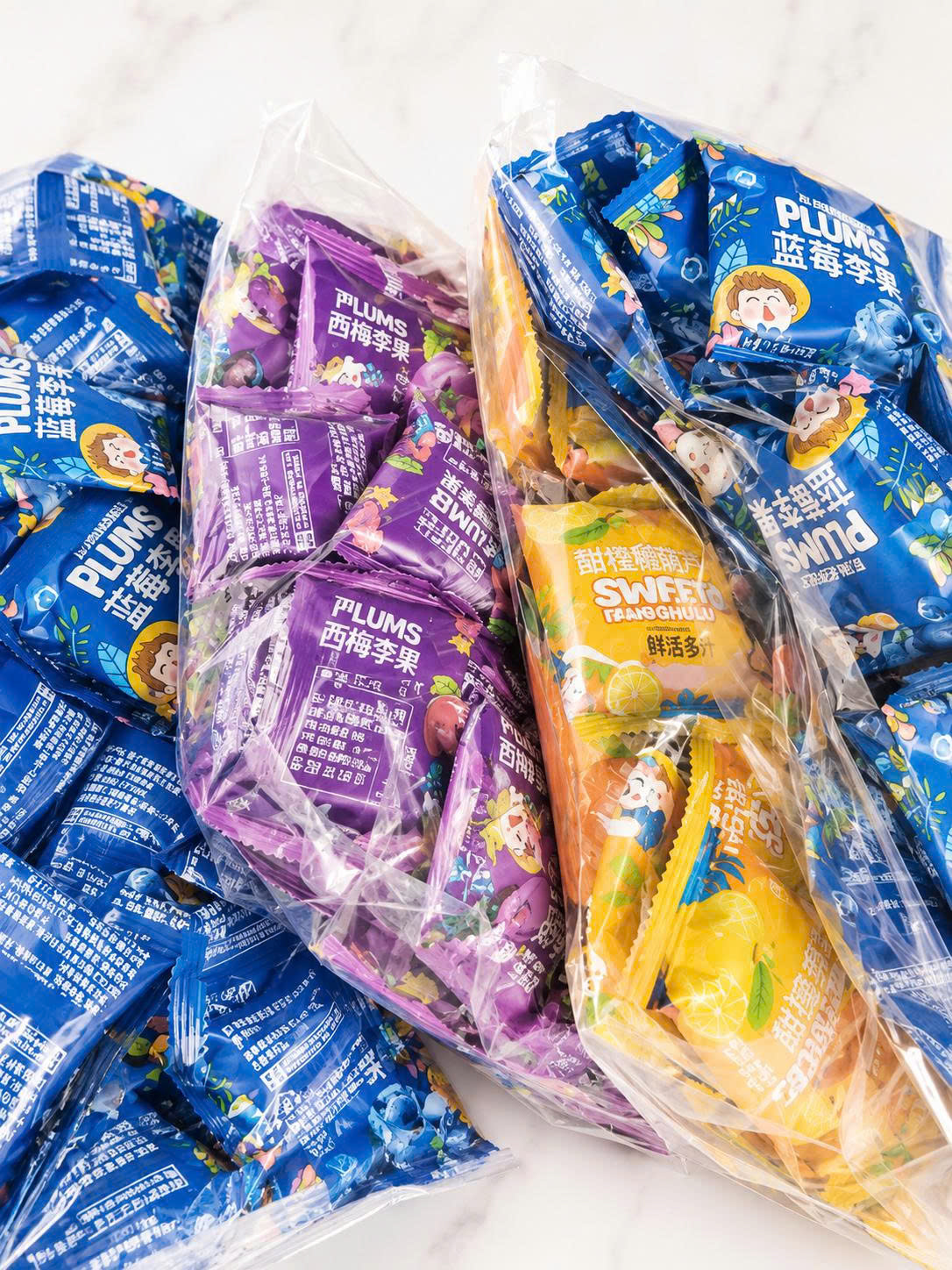Ô mai sắc màu túi 2,5kg