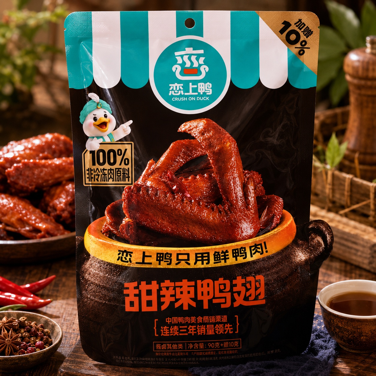 Canh vịt cruch on duck