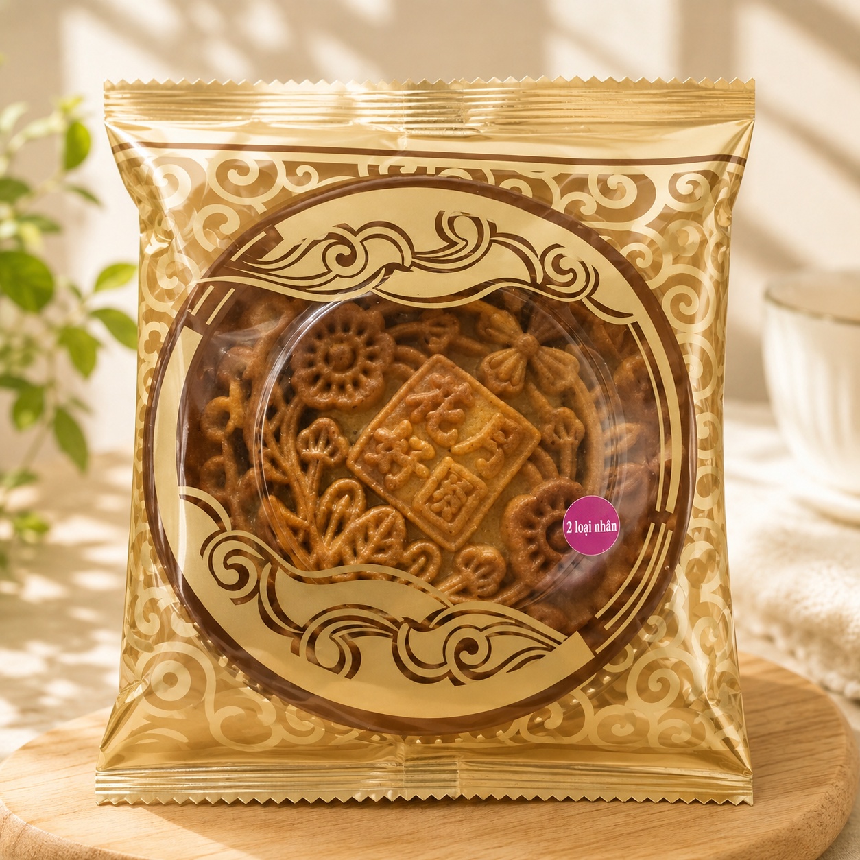 Bánh trung thu 2 nhân 300g