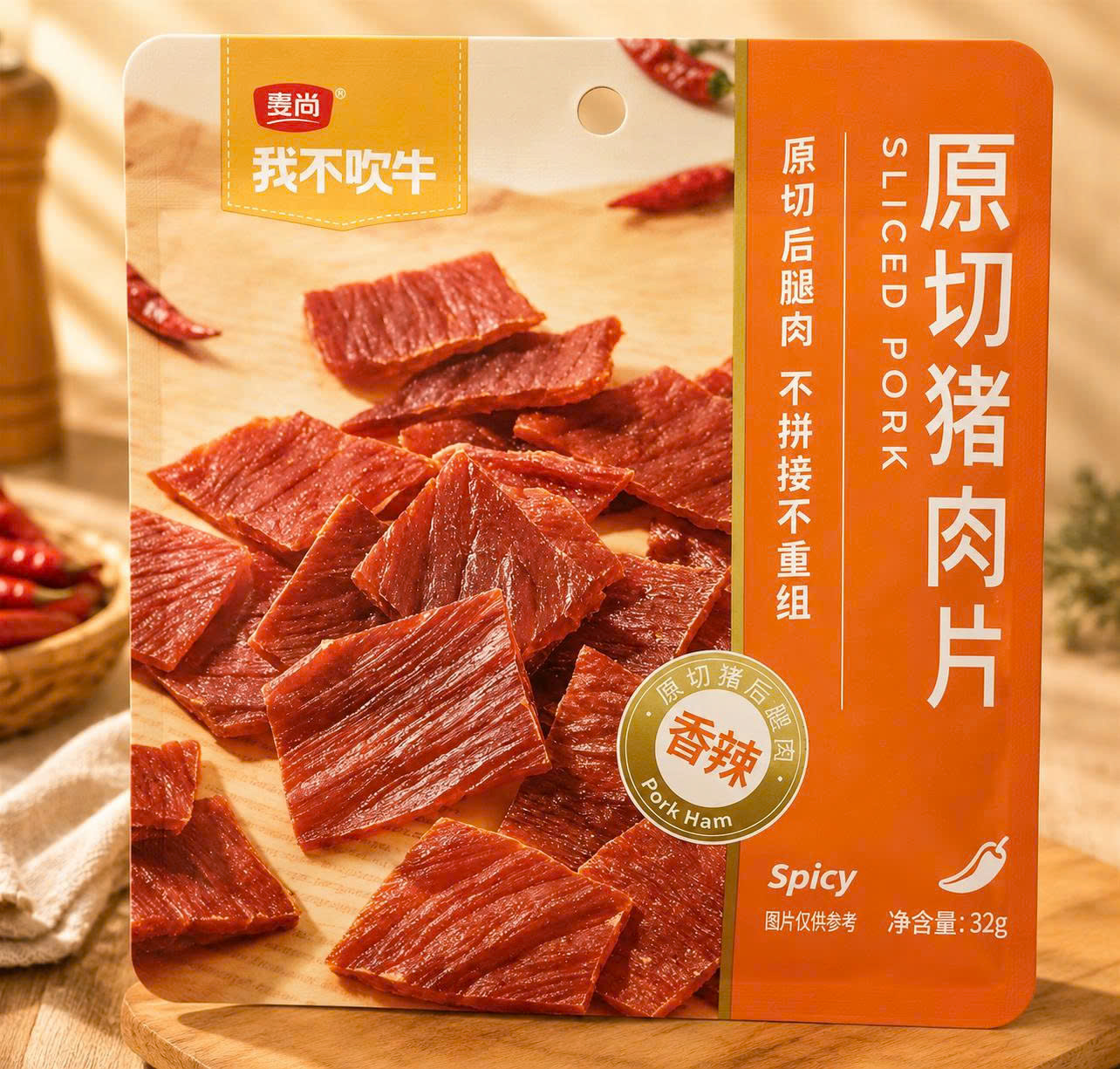 Thịt lợn thái miếng bản cay