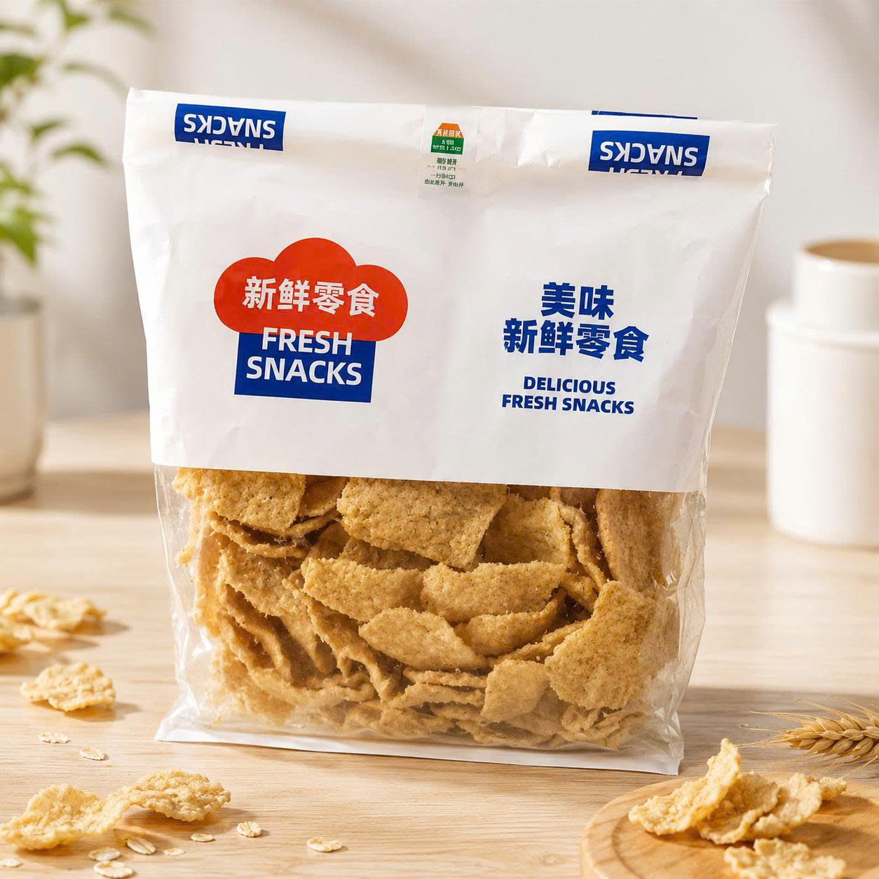 Gói cơm quẩy giòn