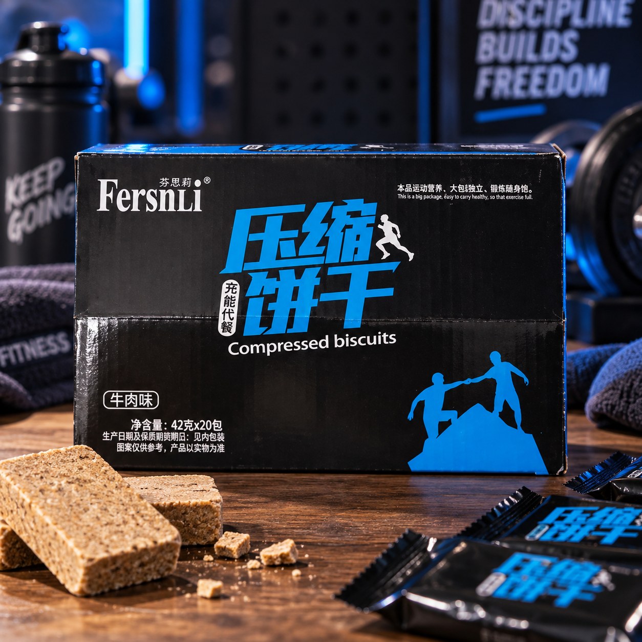 Lương khô Fersnli hộp 20 gói